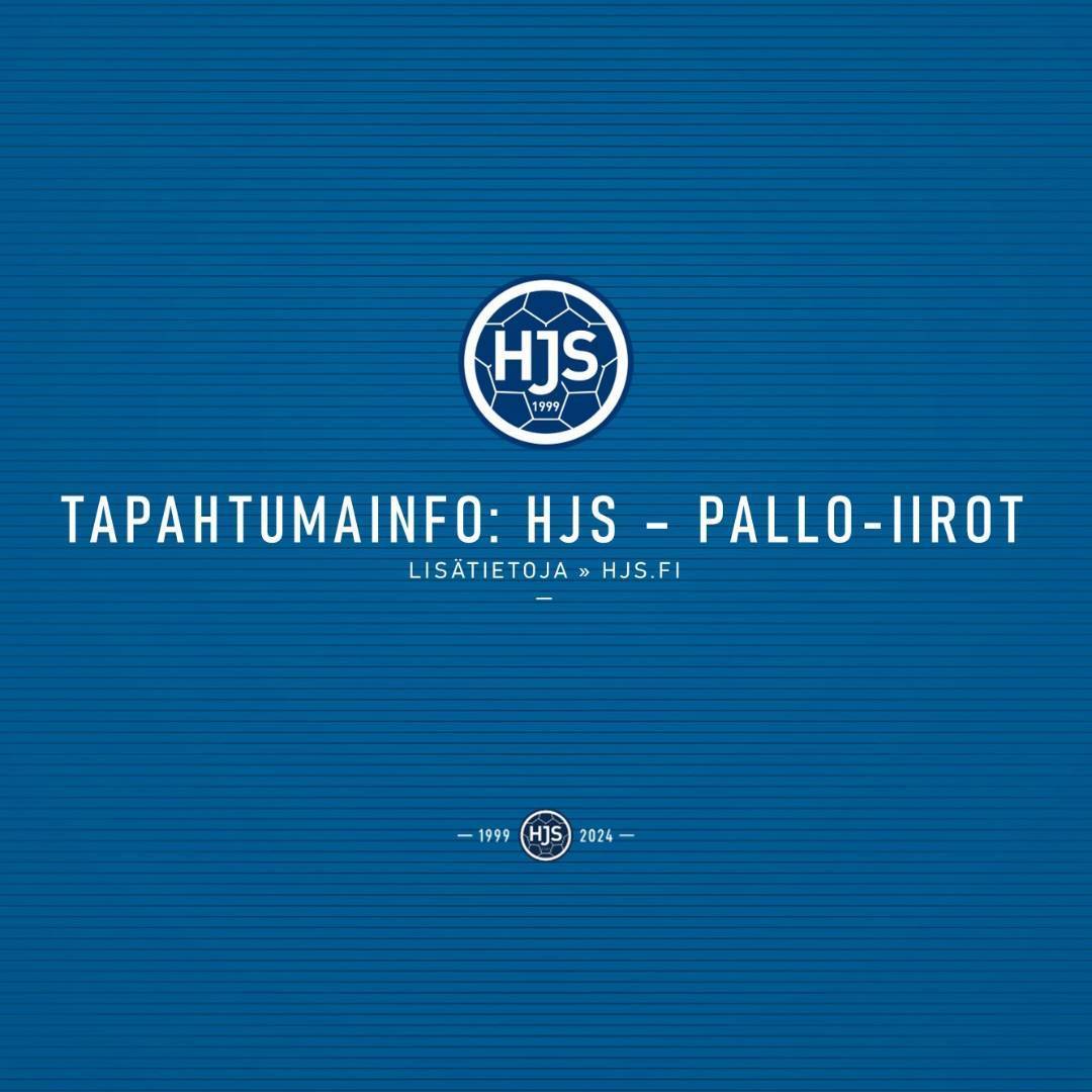 Tapahtumainfo: HJS - Pallo-Iirot