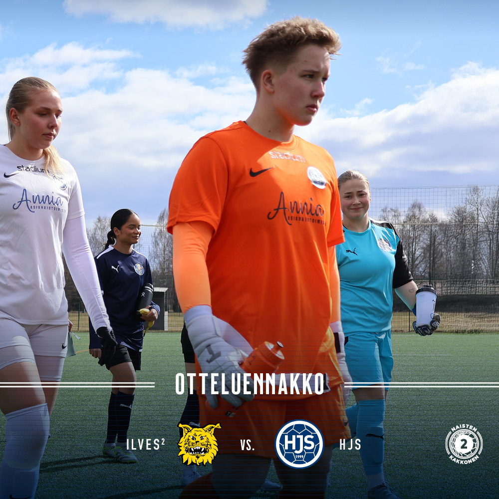 Otteluennakko: Naisten Kakkonen Ilves/2 – HJS 02.05.2025 Kauppi 1 TN, Tampere