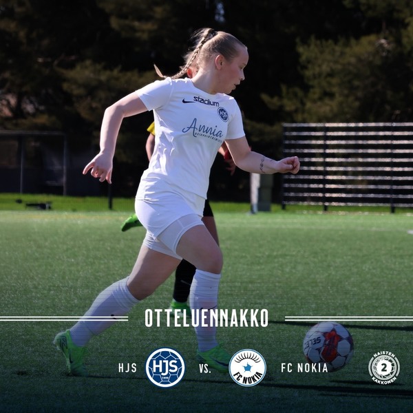 ​Otteluennakko: Naisten Kakkonen, NJS — FC Nokia, su 18.5. klo 17:00 Pulleri 4 TN, Hämeenlinna