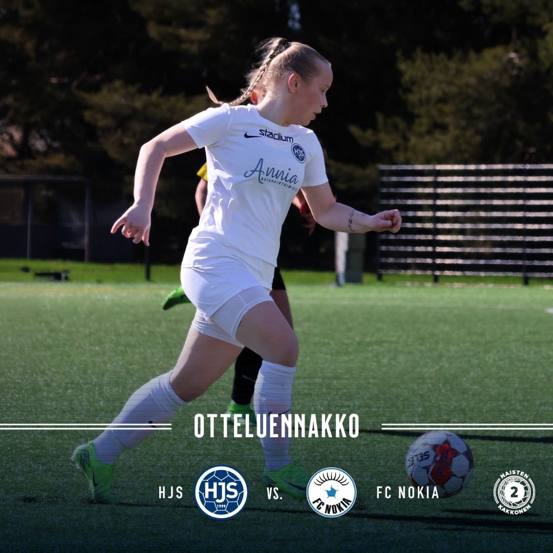 ​Otteluennakko: Naisten Kakkonen, NJS — FC Nokia, su 18.5. klo 17:00 Pulleri 4 TN, Hämeenlinna