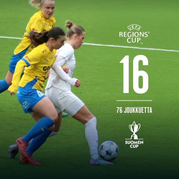 HJS naisten Suomen cupin 16 parhaan joukkoon ja Regions' cupin välieriin