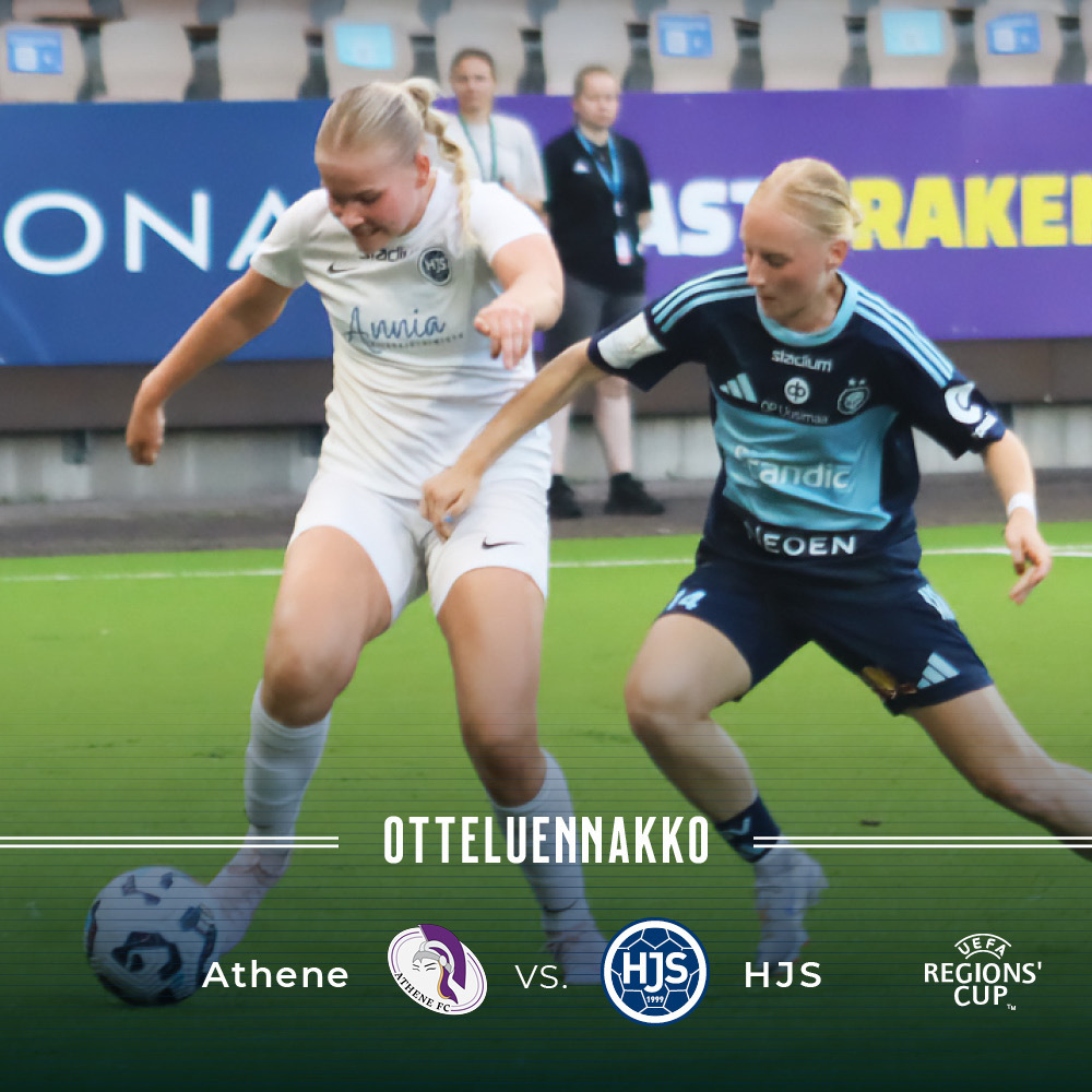 Otteluennakko: Regions' Cup, Athene – HJS ke 6.8. klo 19:00
