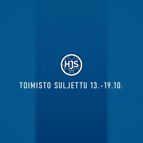 Toimisto suljettu 13.-19.10.