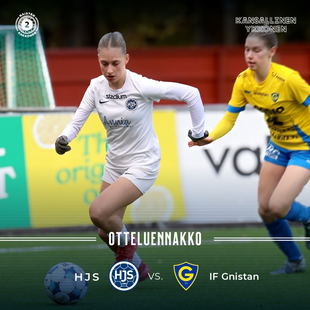 Otteluennakko: Nousukarsinta, HJS – IF Gnistan su 19.10. klo 14:00
