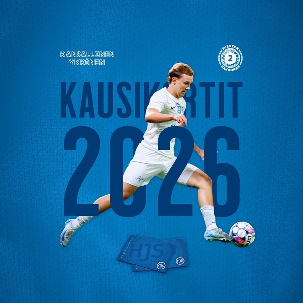 Kausikortit kaudelle 2026 ovat myynnissä!