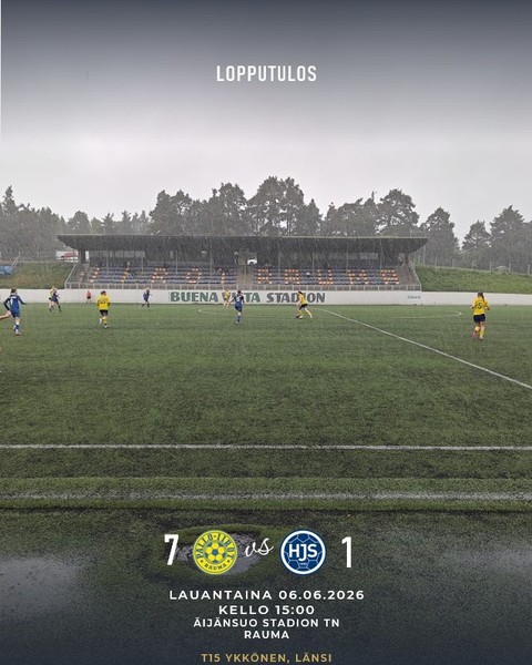 LOPPUTULOS P-IIROT vs HJS 7-1