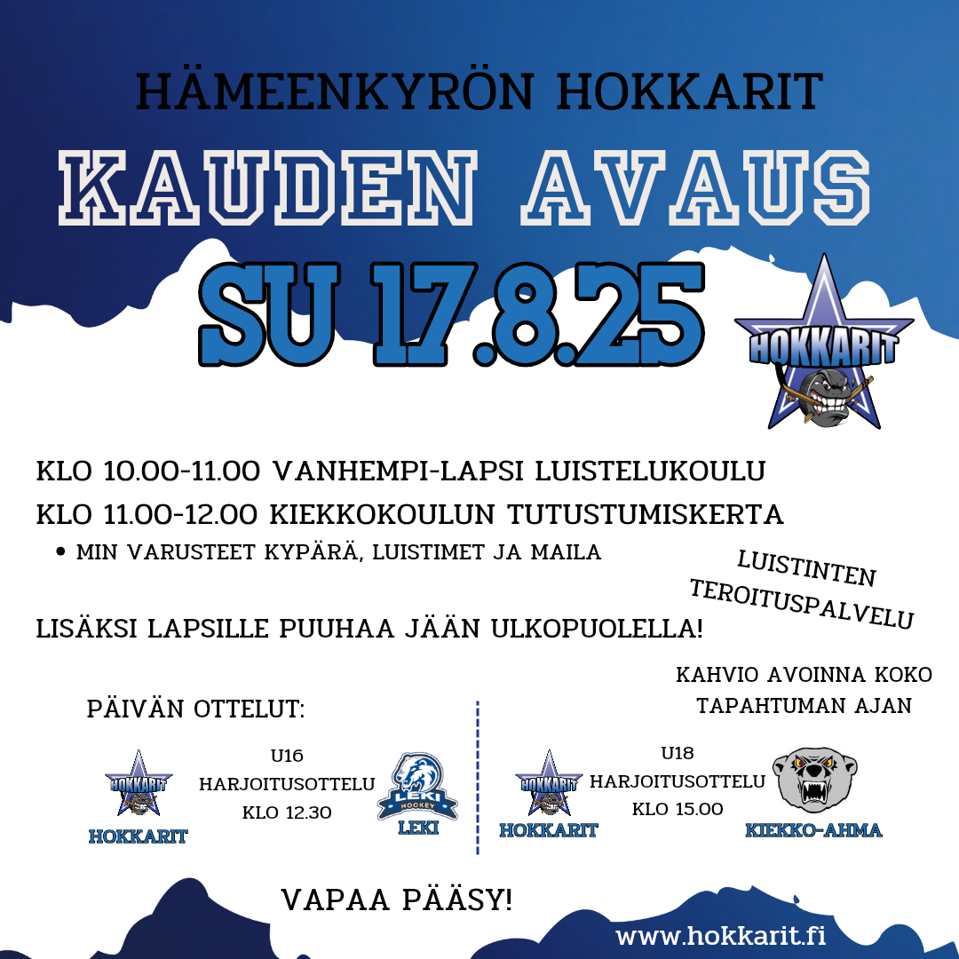 Kauden avaustapahtuma