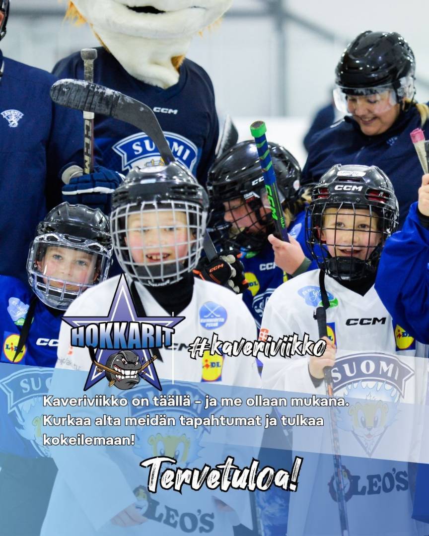 Kaveriviikko on pian täällä!