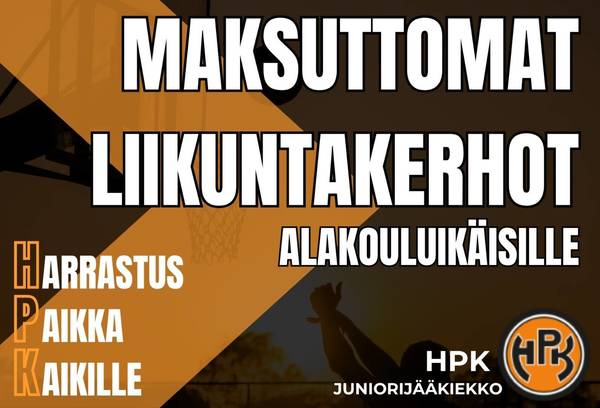 HarrastusPaikkaKaikille -toiminta tarjoaa maksuttomia liikuntakerhoja 1.–6.-luokkalaisille