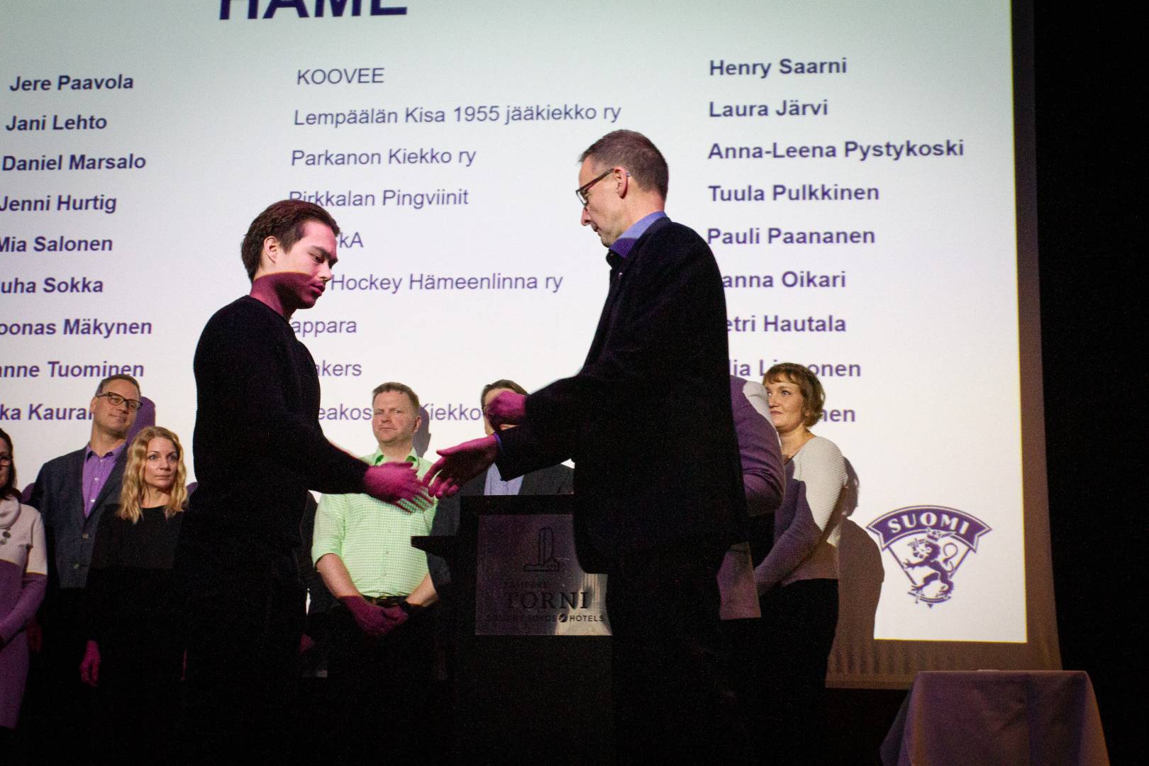 Jääkiekkoliitto palkitsi Daniel Marsalon Vuoden tekijä -tunnustuksella