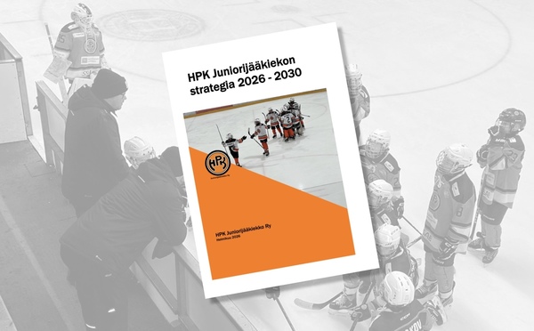 Kohti yhteiskunnallista vaikuttavuutta – HPK-Juniorijääkiekon strategia 2026–2030 on julkistettu