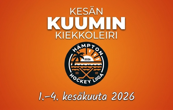 Hämpton Hockey Liiga järjestetään taas kesäkuun alussa – ilmoittautuminen avattu!