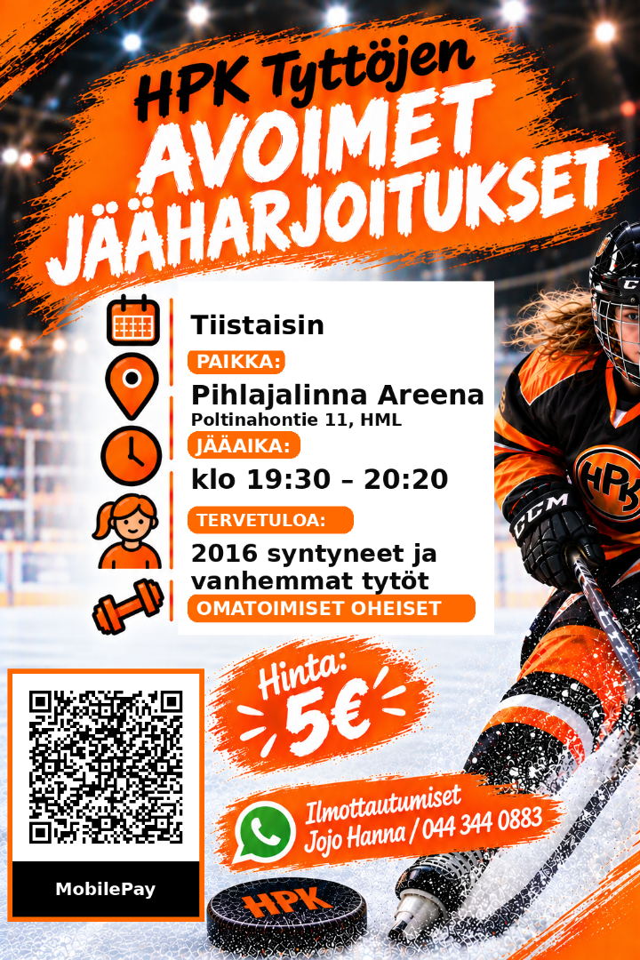 Avoimet jääharjoitukset