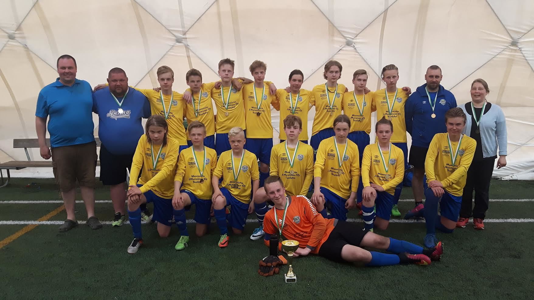 C-02 Pojat voittivat Jyväskylä Cupin!