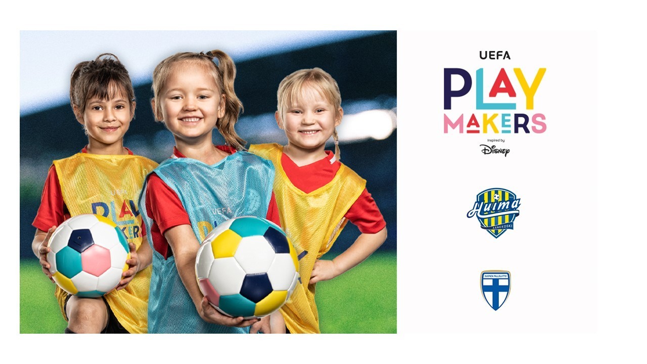 Huiman juniorijalkapallo mukaan UEFA Playmakers-tyttöfutishankkeeseen 