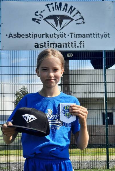 Heinäkuun Timantti-pelaaja on Milja Lahtinen T10 joukkueesta