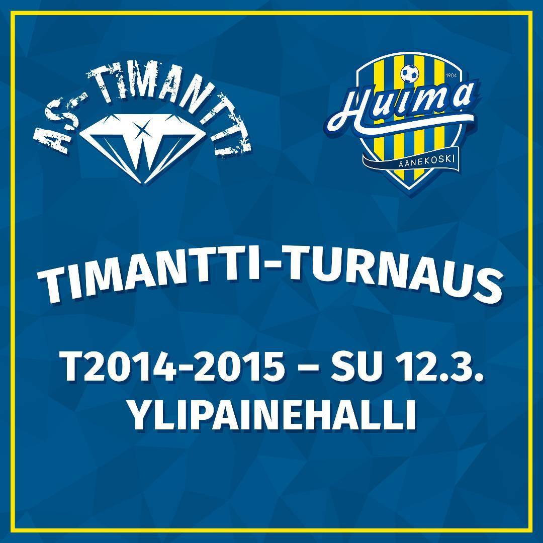 T2014-2015 Timantti-turnaus sunnuntaina 12.3.