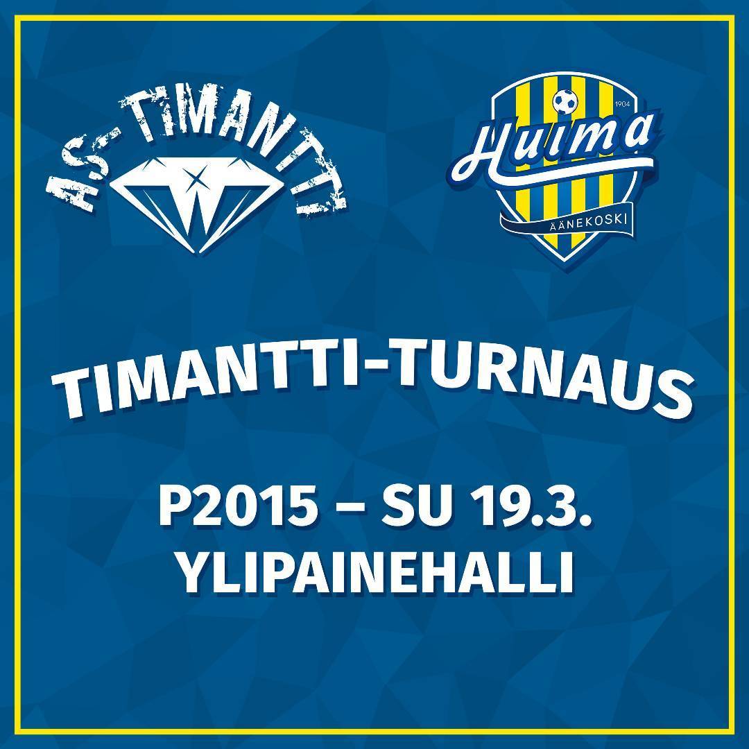 P2015 Timantti-turnaus sunnuntaina 19.3.