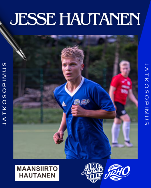 ​Jesse Hautanen jatkaa!