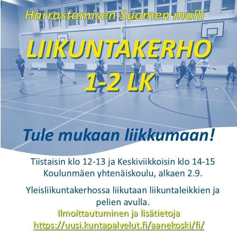 Liikuntakerhot 1-2 luokkalaisille