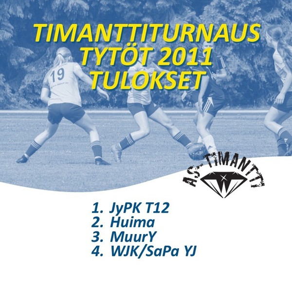 T2011 Timantti-turnauksen tulokset