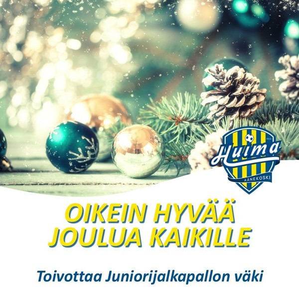 Oikein Hyvää Joulua!