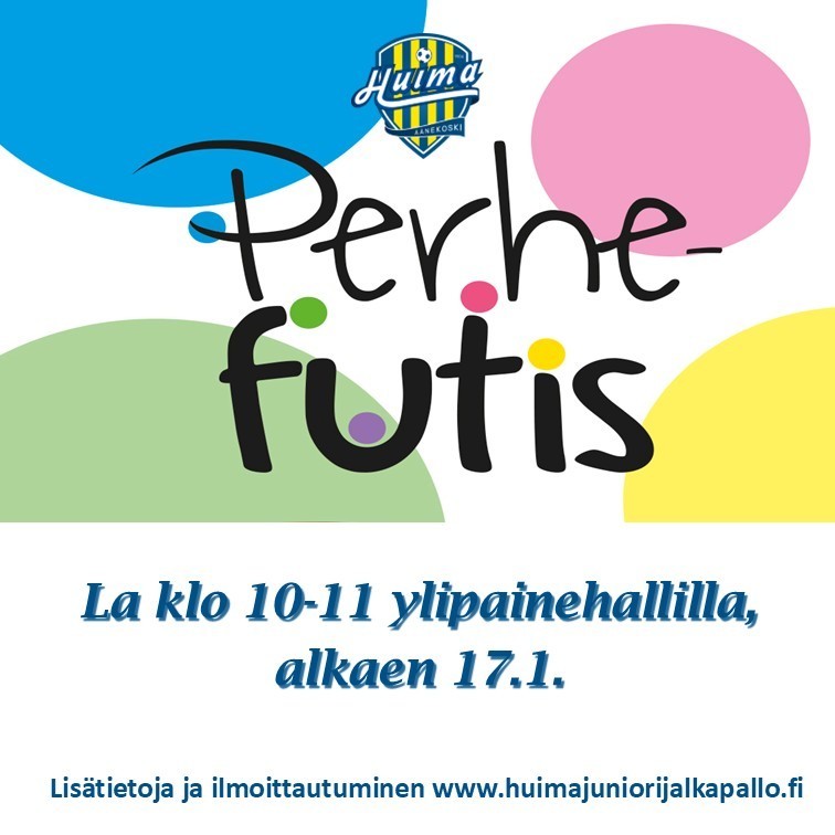 Perhefutistoiminta alkaa lauantaina 17.1.
