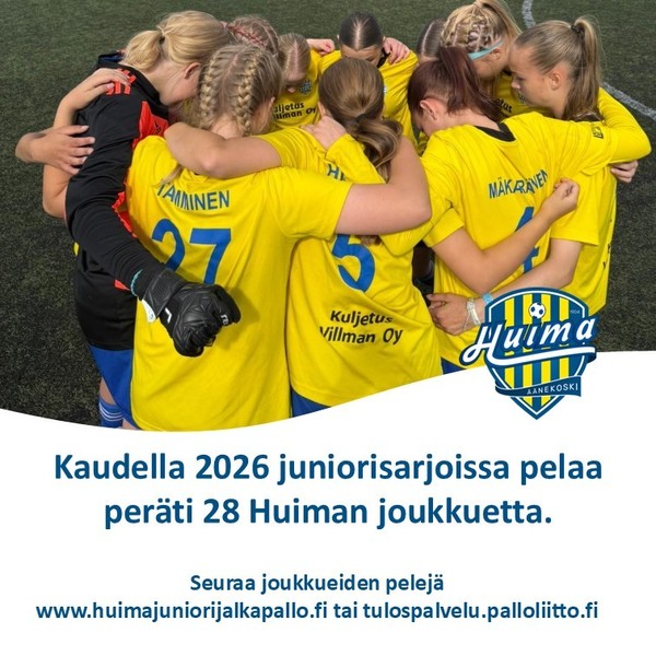 Kauden 2026 sarjoissa hurja määrä joukkueita