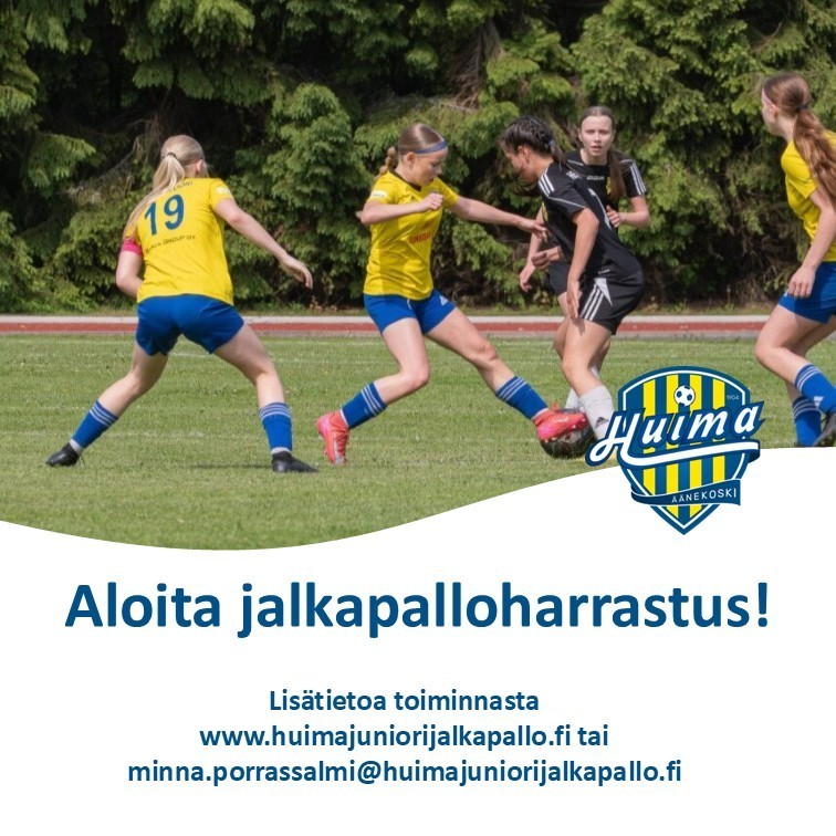 Aloita jalkapalloharrastus!