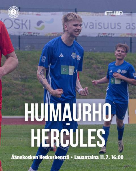 ​Lauantaina edessä revanssin paikka!