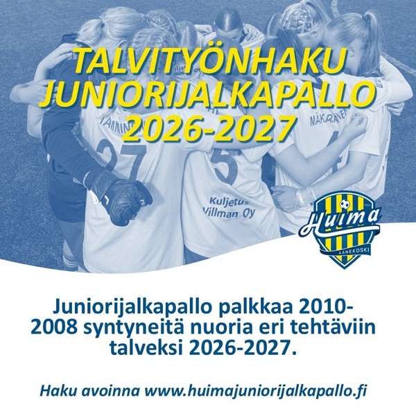 Nuorten talvityöhaku on avoinna 