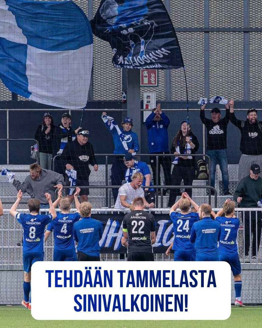 Fanimatka Tammelaan!