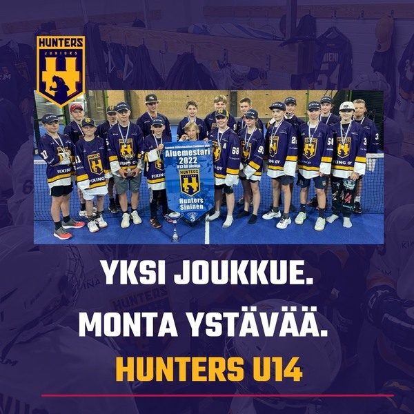 Hunters Juniors U14 kausi 2022-2023