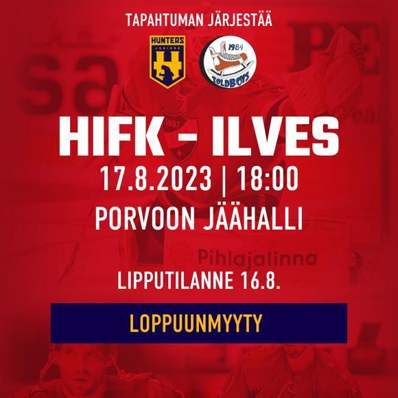 Liigaan valmistava HIFK-ILVES on loppuunmyyty