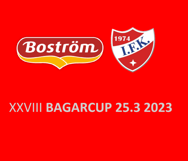 XXVIII BAGARCUP 25.3 2023 Matchprogram/otteluohjelma