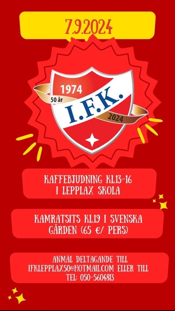 IFK firar 50 år