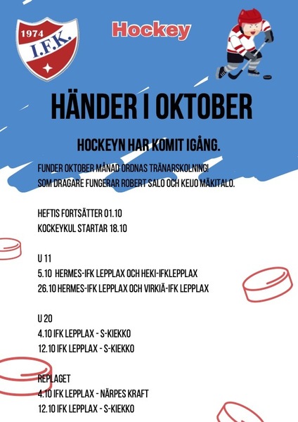 Händer i oktober