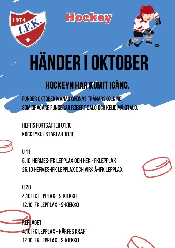 Händer i oktober