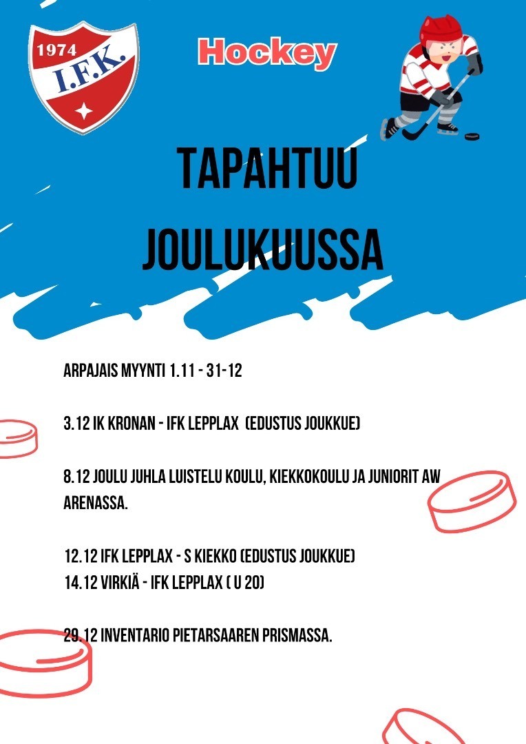 Tapahtuu Joulukuussa