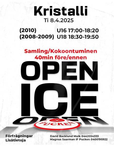 Open Ice i Kristallen