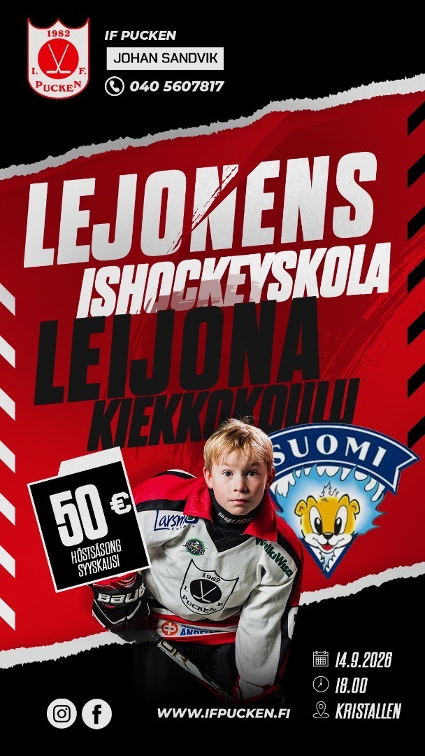 Hockeyskolan börjar/Kiekkokoulu alkaa