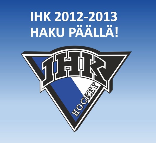IHK 2012-2013 syntyneet hakevat pelaajia kaudeksi 2023-2024