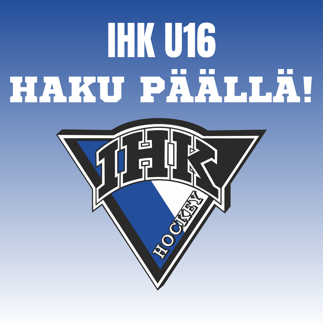IHK U16 etsii pelaajia 2023-2024