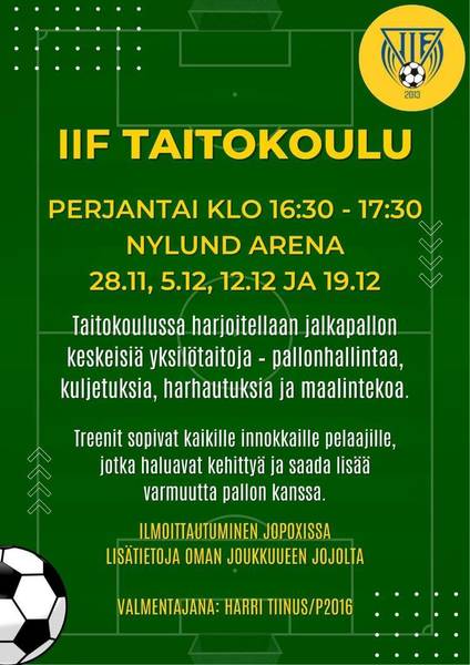 IIF TAITOKOULU