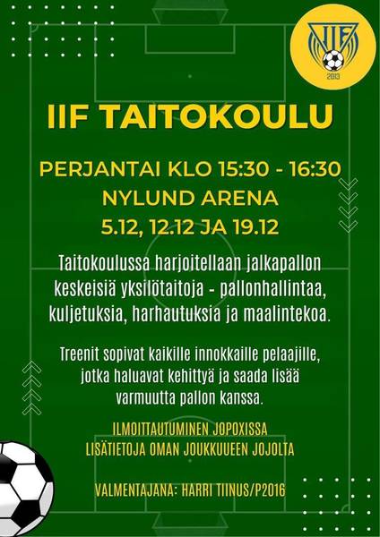 IIF TAITOKOULU