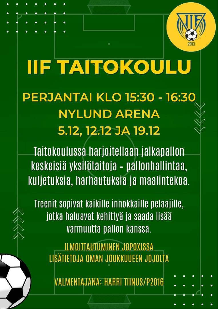 IIF TAITOKOULU