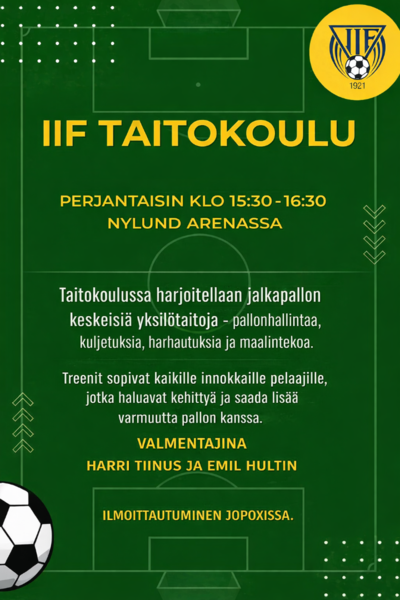 IIF TAITOKOULU