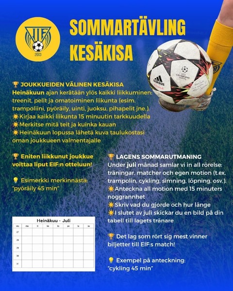 IIF kesäkisa - sommartävling