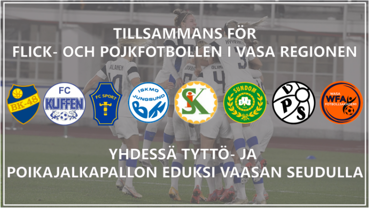 WFA och VPS samarbete även på pojksidan