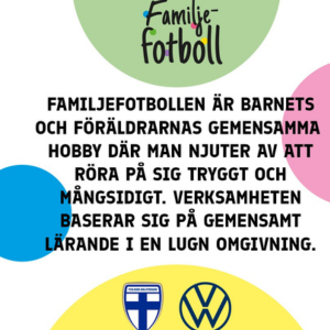 Familjefotboll för barn födda 2020-2022